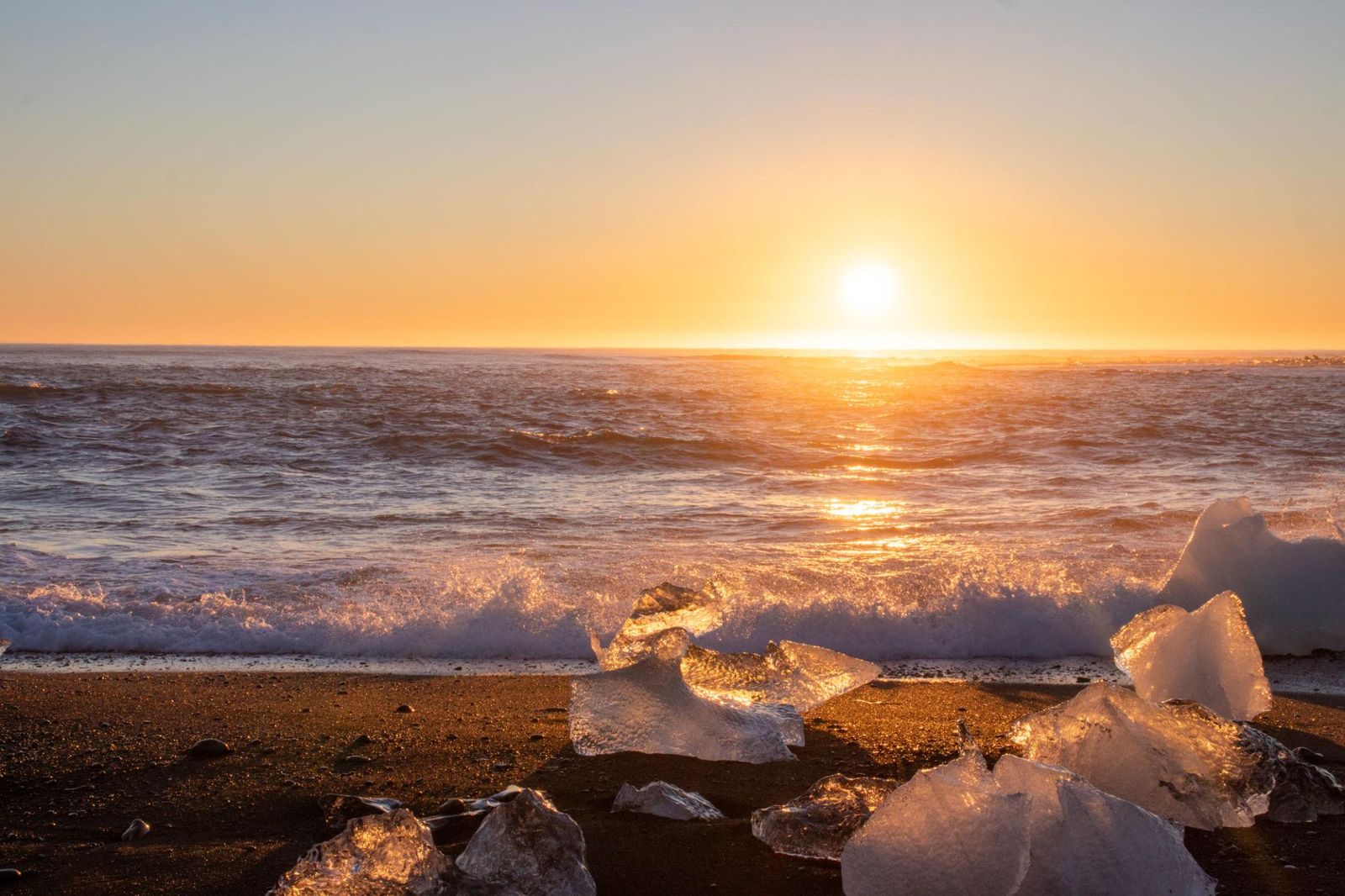 Jökulsárlón & Diamond Beach — a photo from one of our own departures